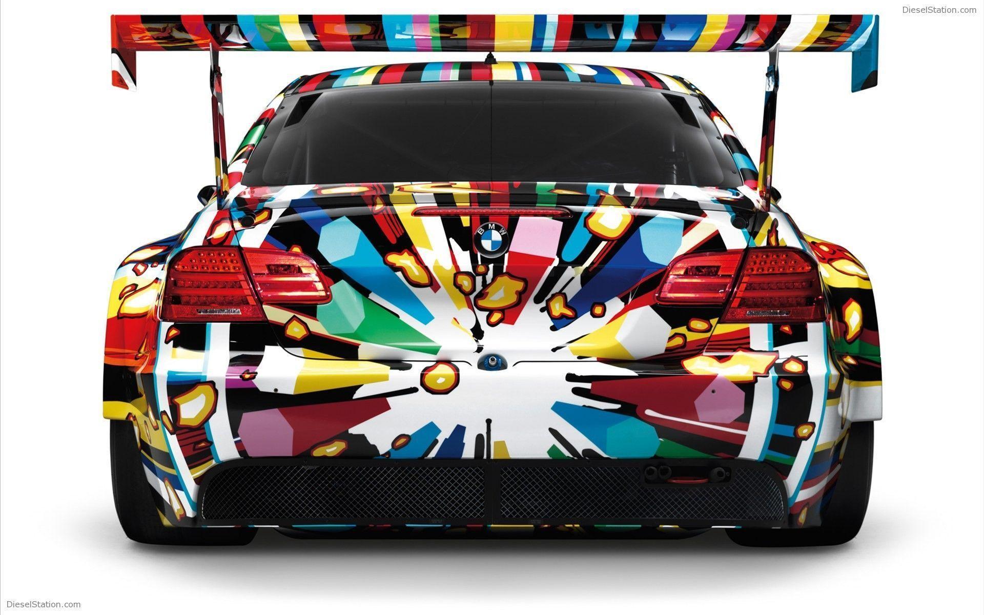 BMW M3 GT2 Art Car Koons 2011 Widescreen Exotic Car