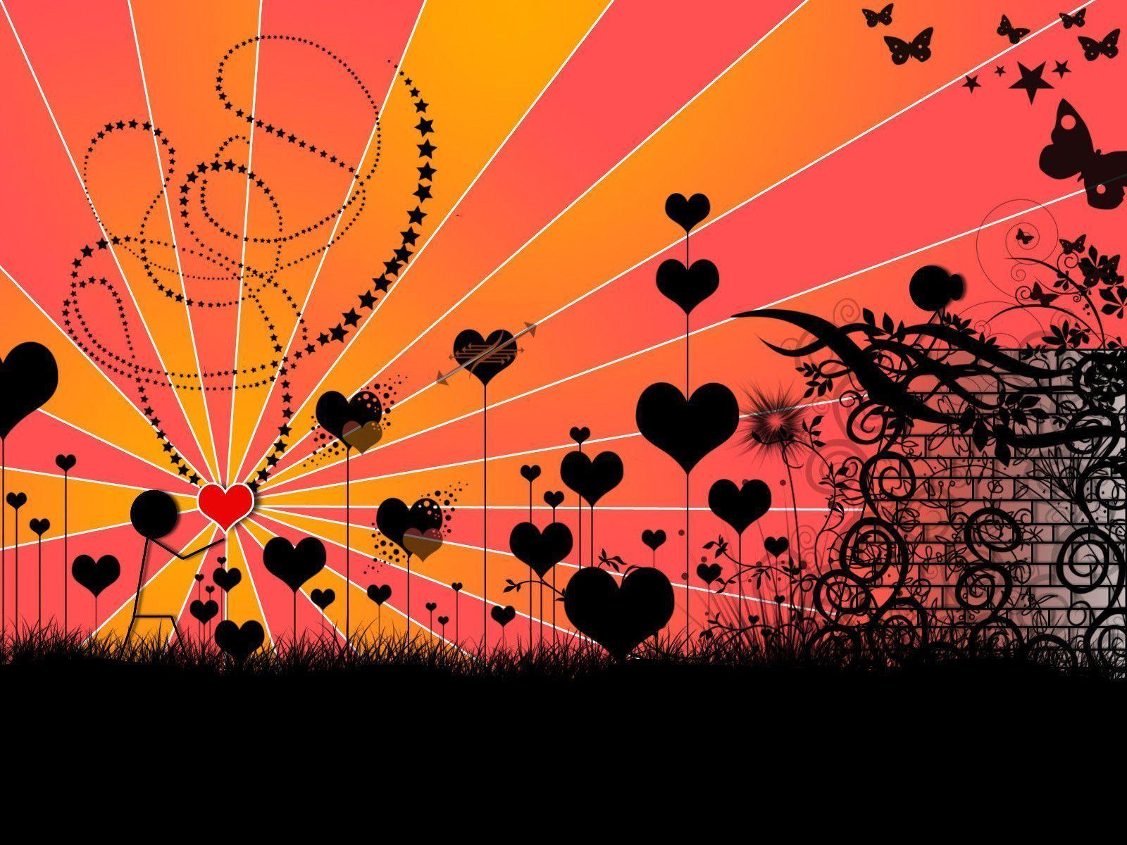 Falling In Love Wallpaper