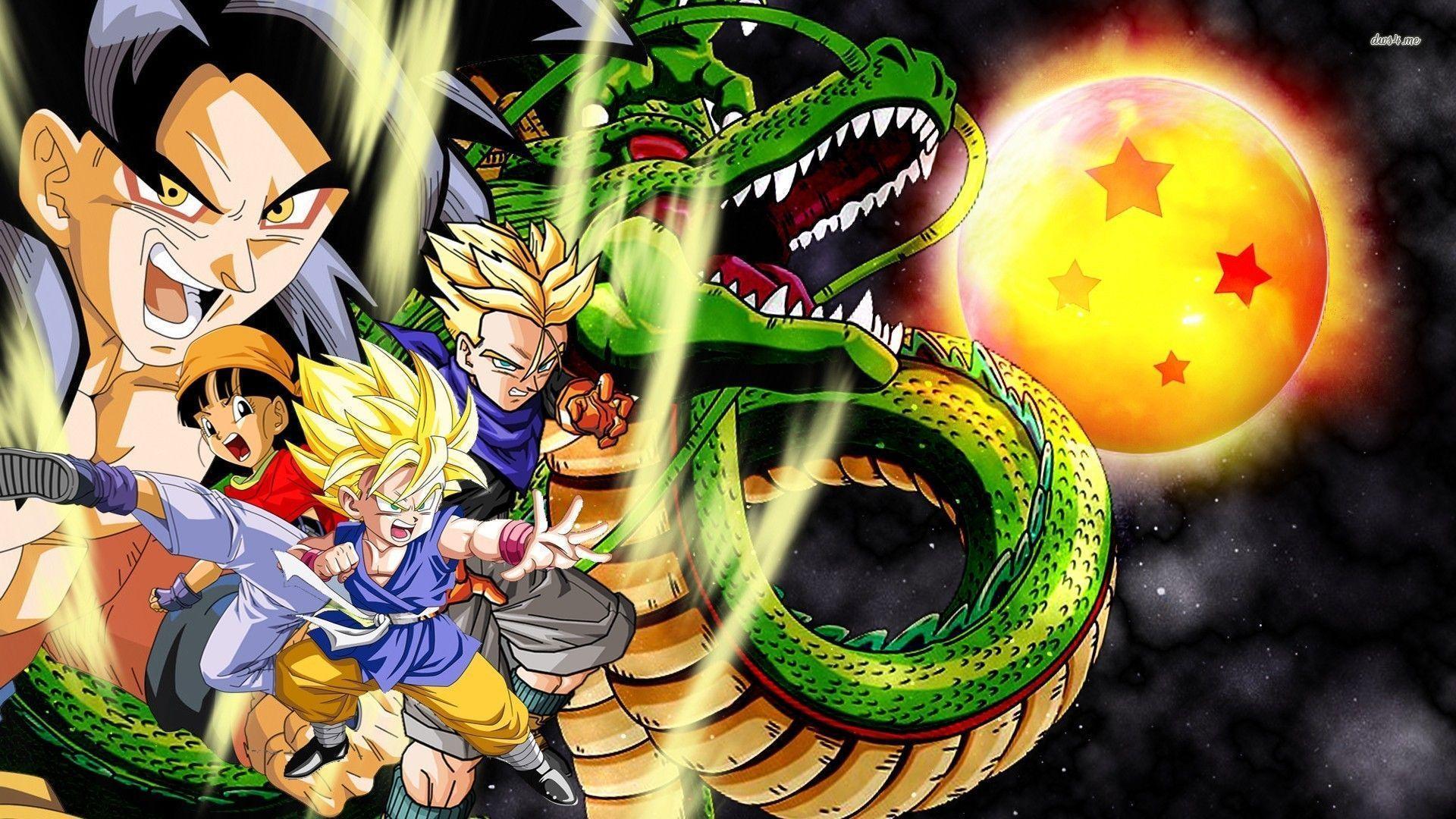 DBZ GT Wallpapers - Wallpaper Cave