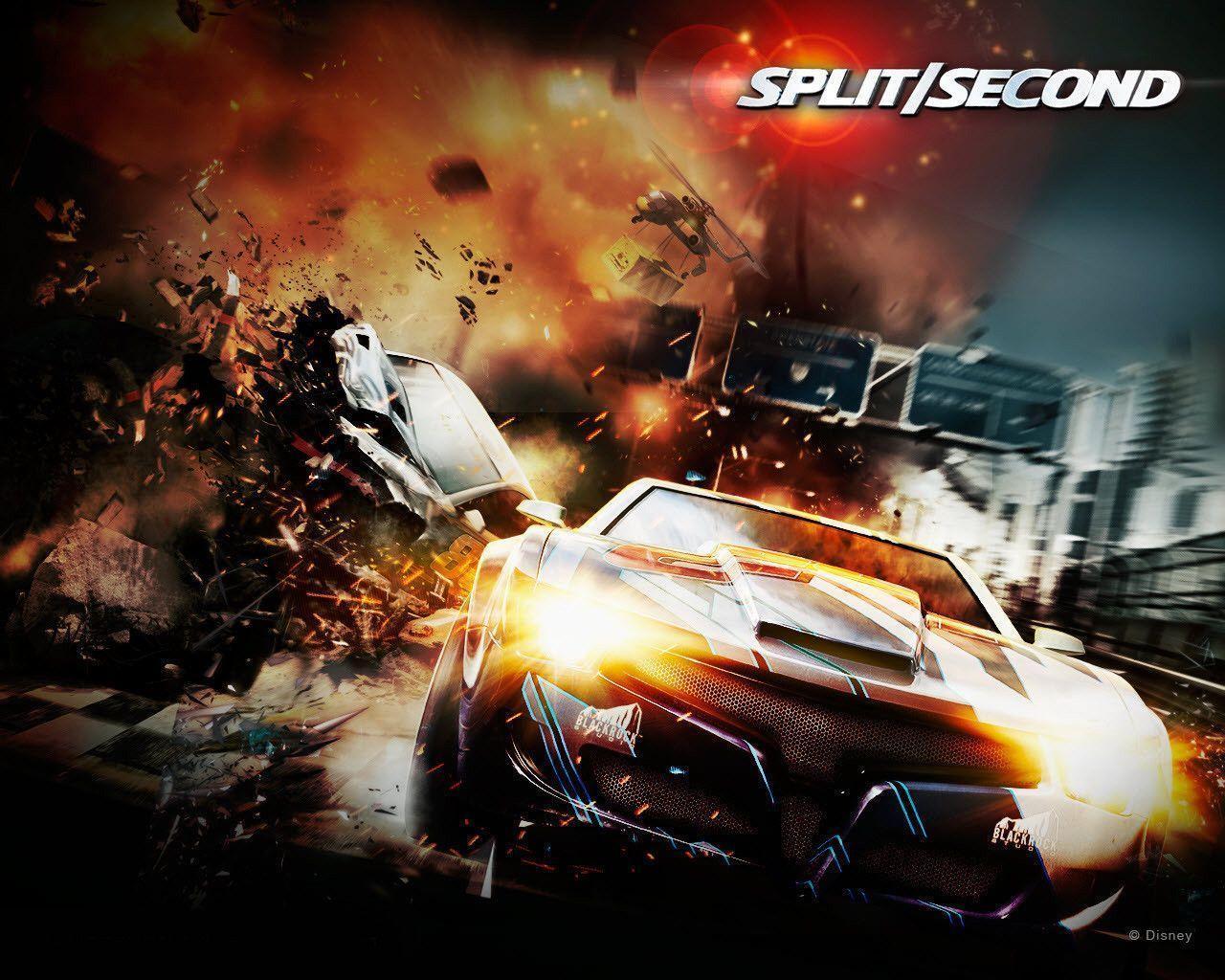 Spilt Second Racing Game Wallpaper