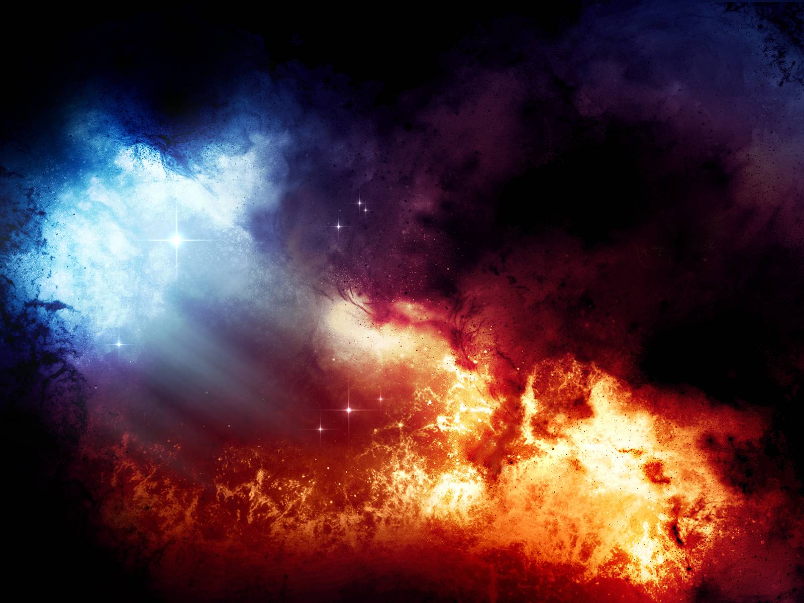 Heaven and hell wallpaper