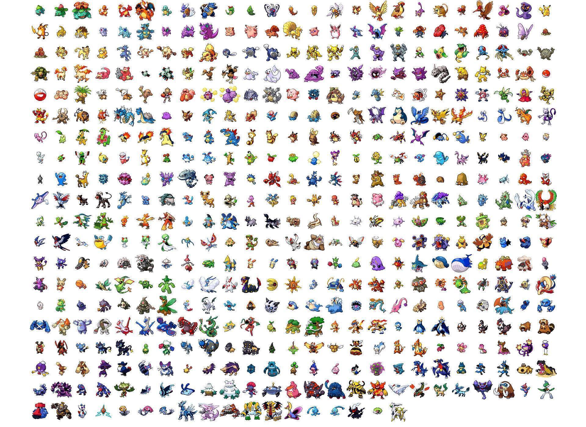 Pokemon Wallpaper Number 4 (1920 x 1400 Pixels)