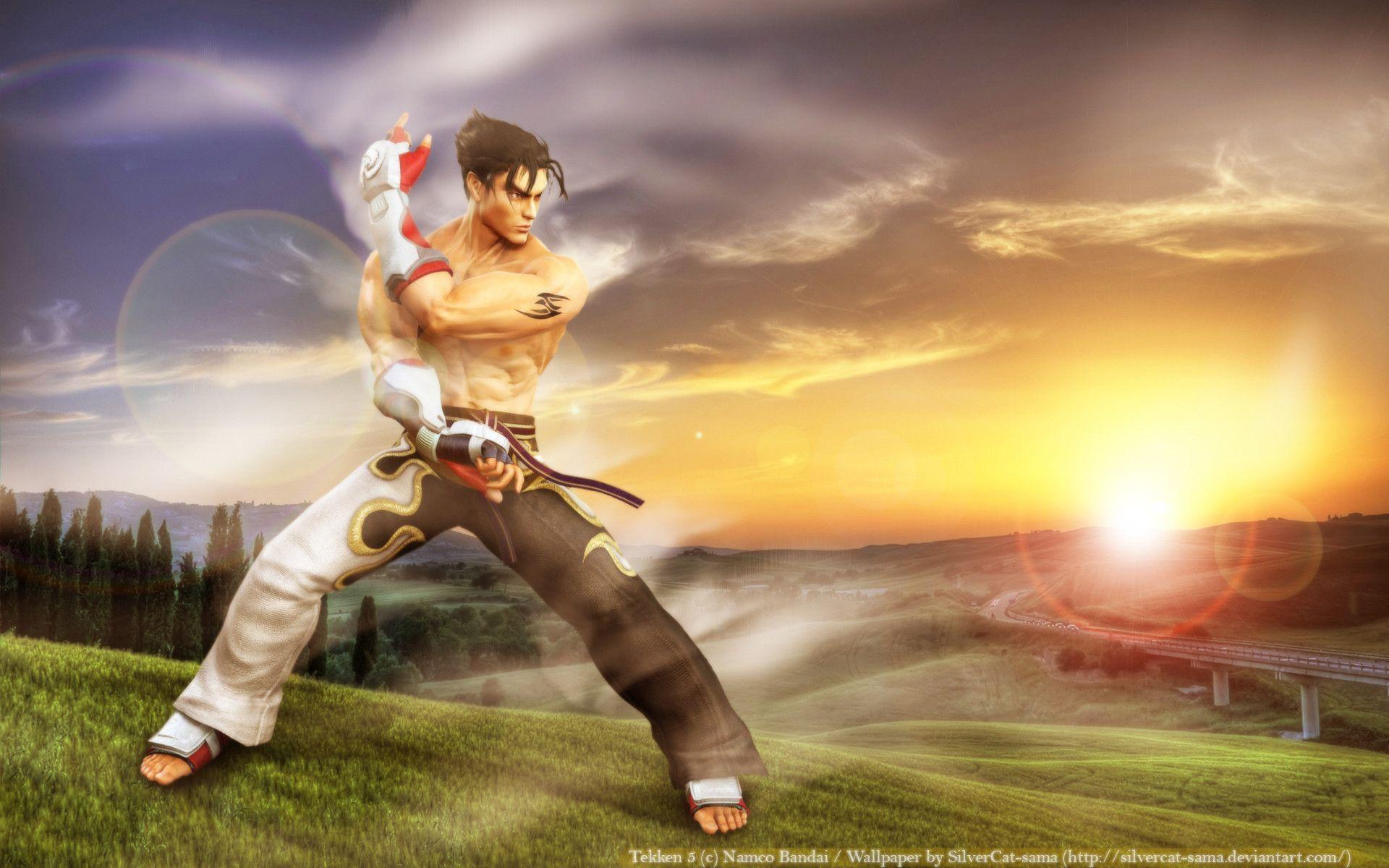 Jin Kazama, Tekken Background For PC Wallpaper. Risewall