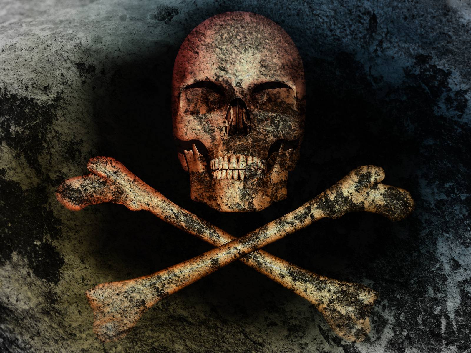 skull and bones pictures