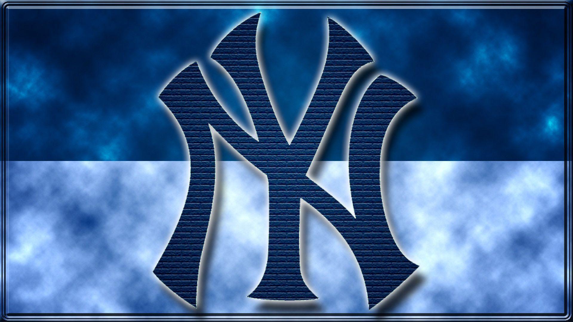 Blue New York Yankees Logo HD Wallpapers