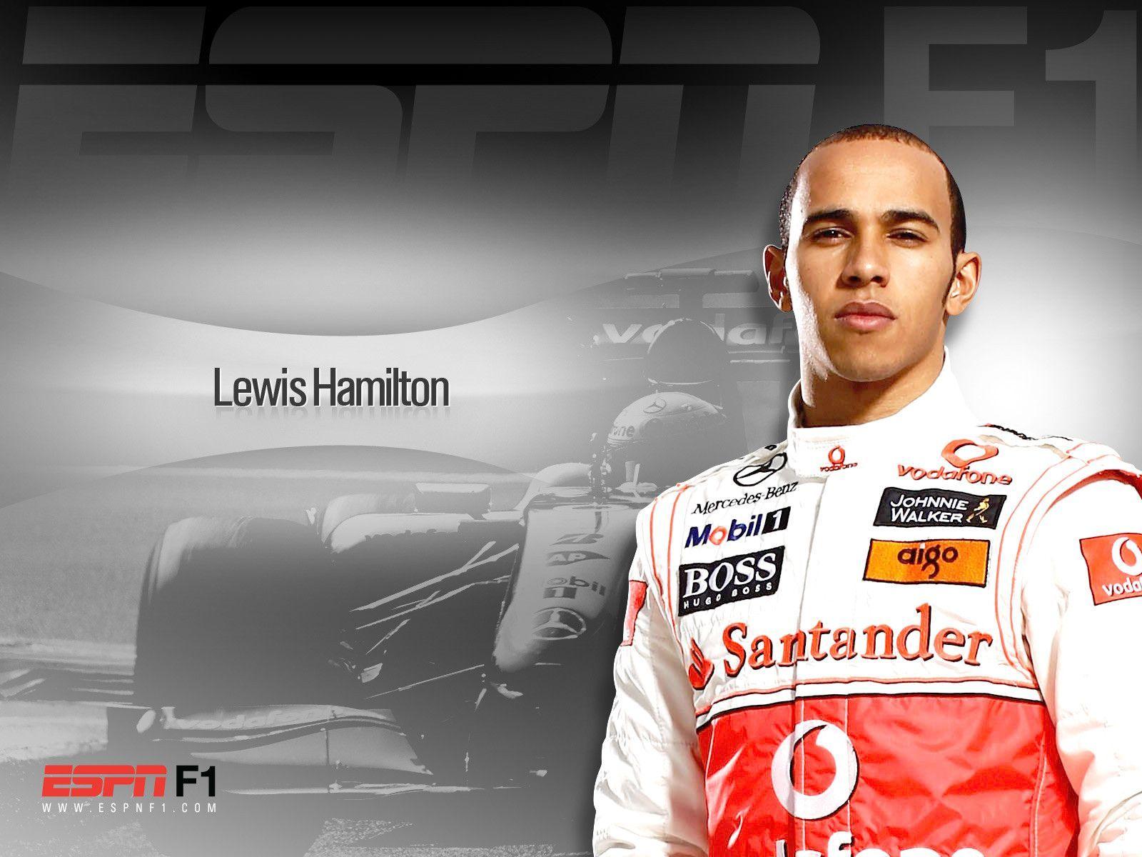 Lewis Hamilton 2010. Formula 1 wallpaper