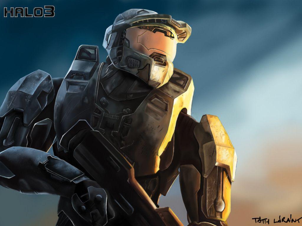 Halo 3 Master Chief drawing