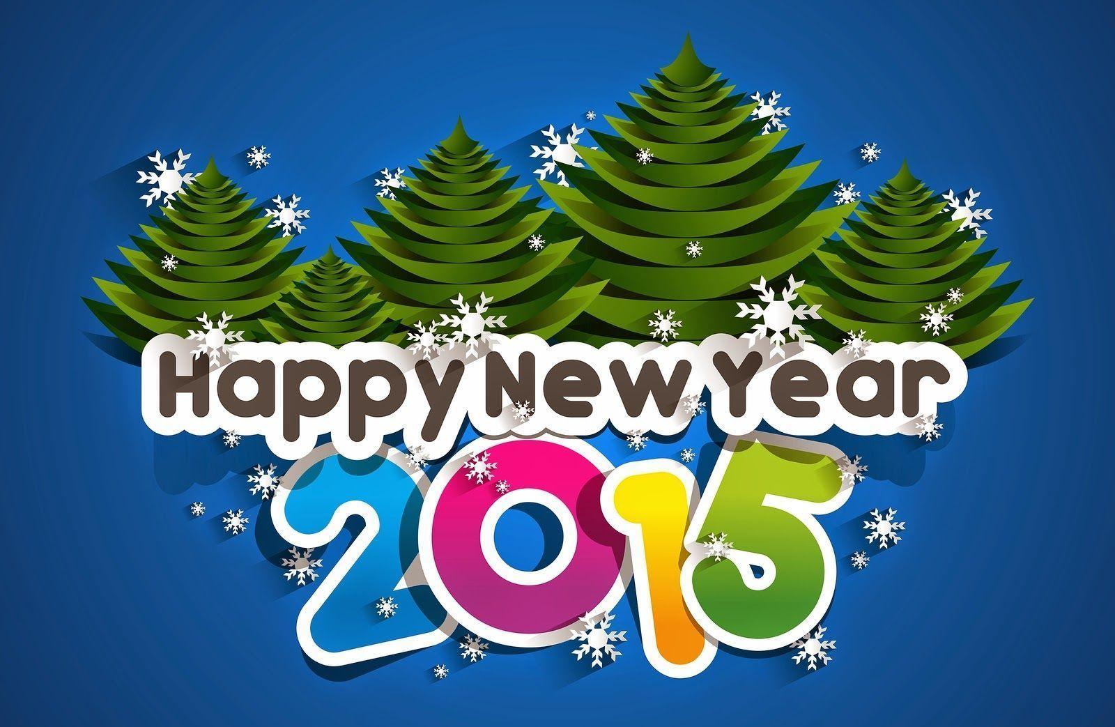 Happy New Year 2015 Image HD Wallpaper For Desktop Background