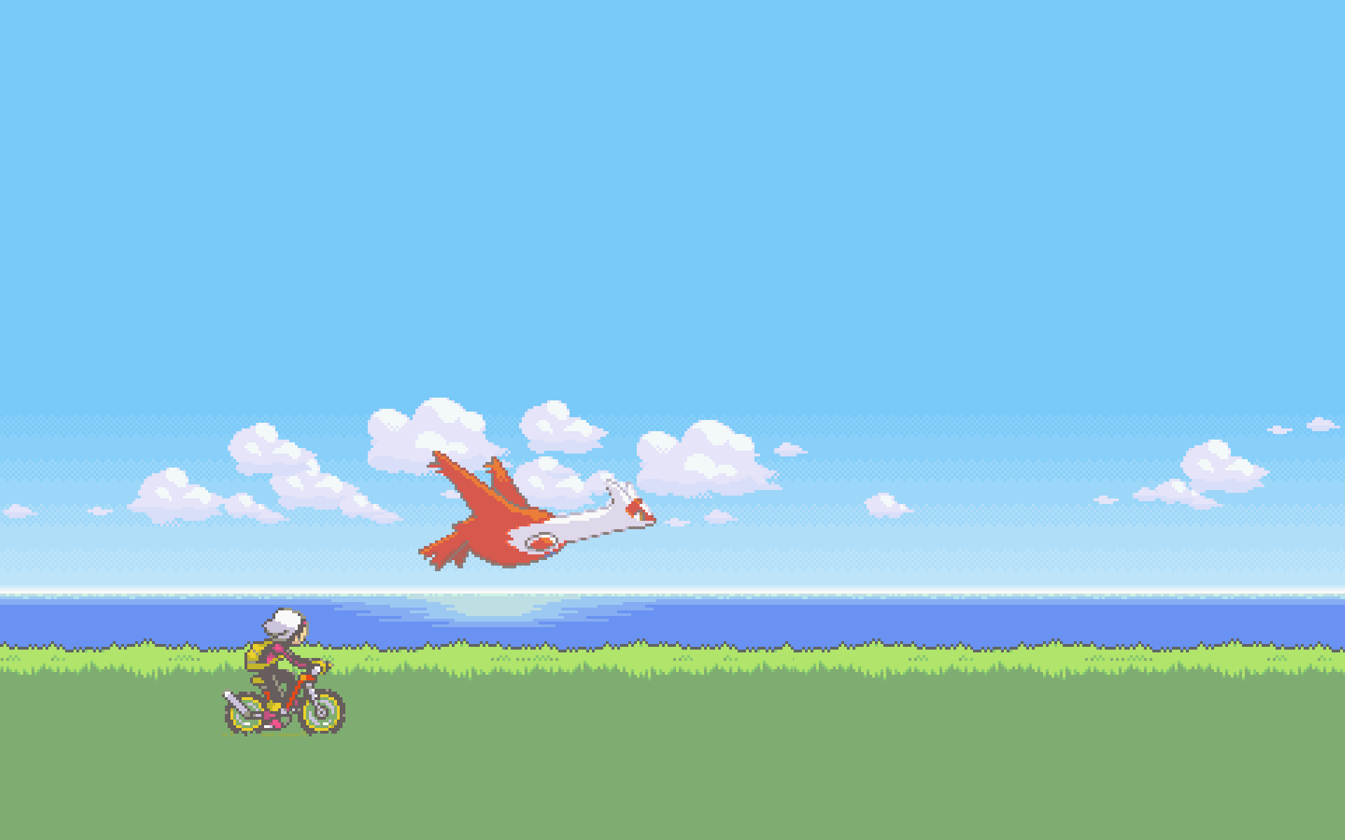 16 Bit Howl&;s Moving Castle Wallpaper