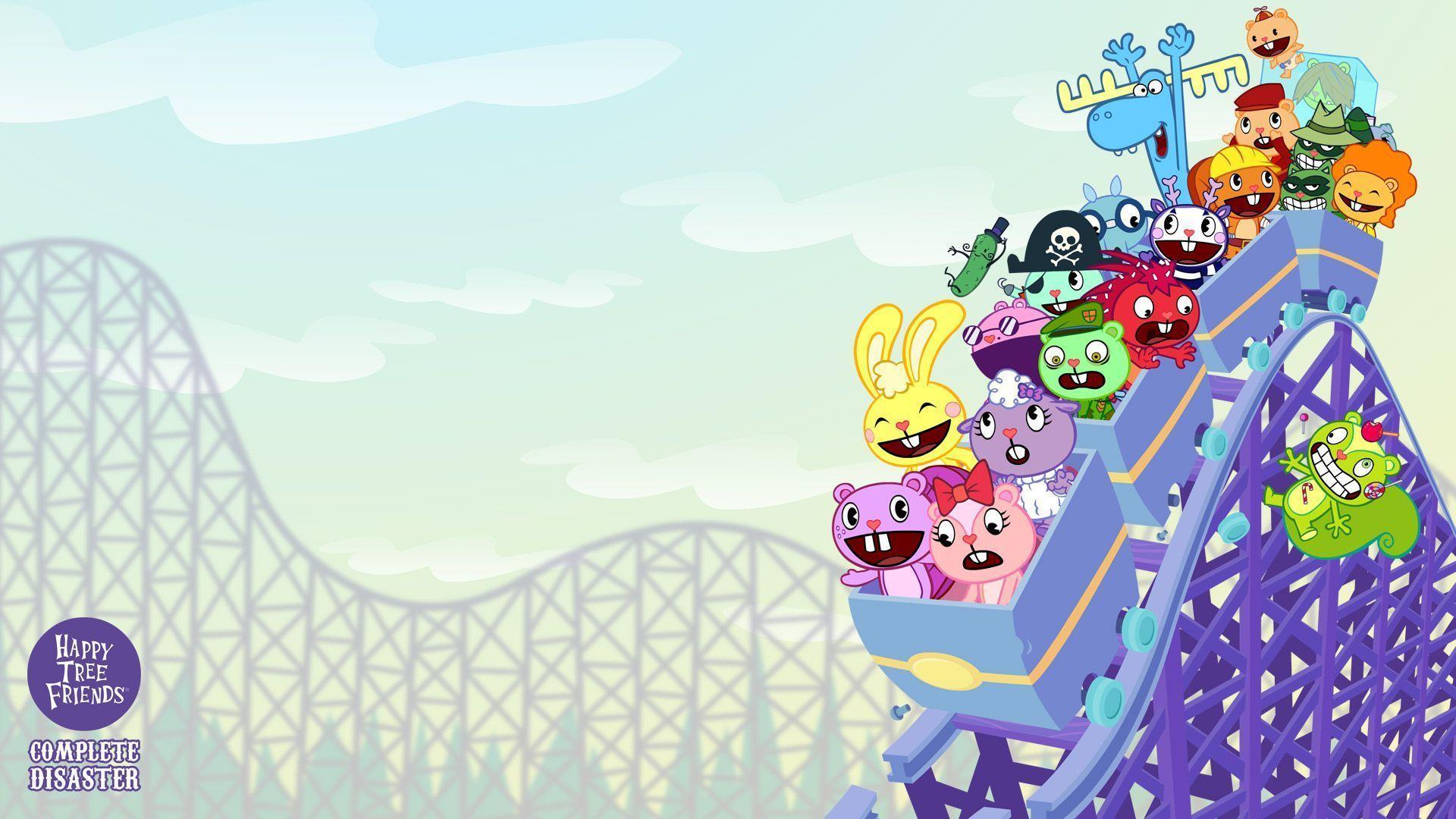 happy tree friends characters wallpaper