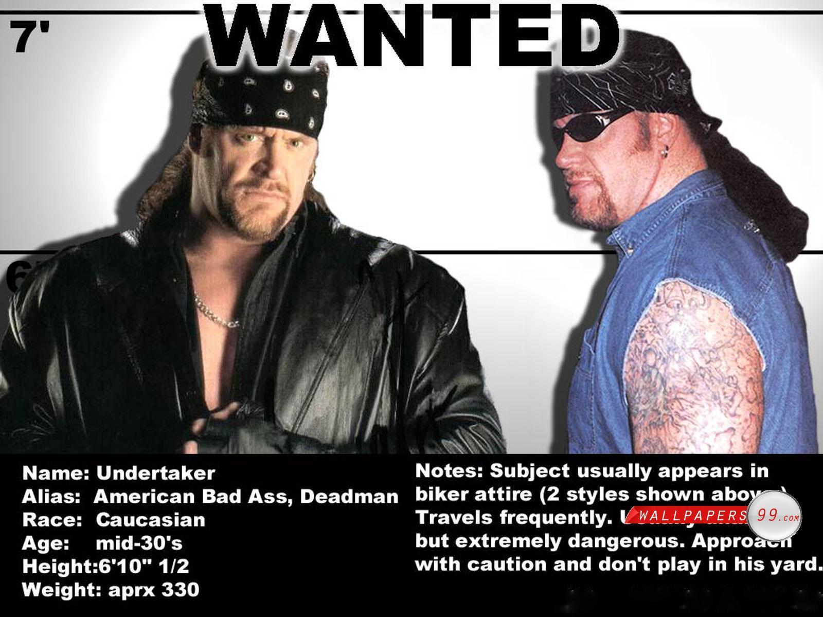 Undertaker Wallpaper Photo Picture Image 1600x1200 28259