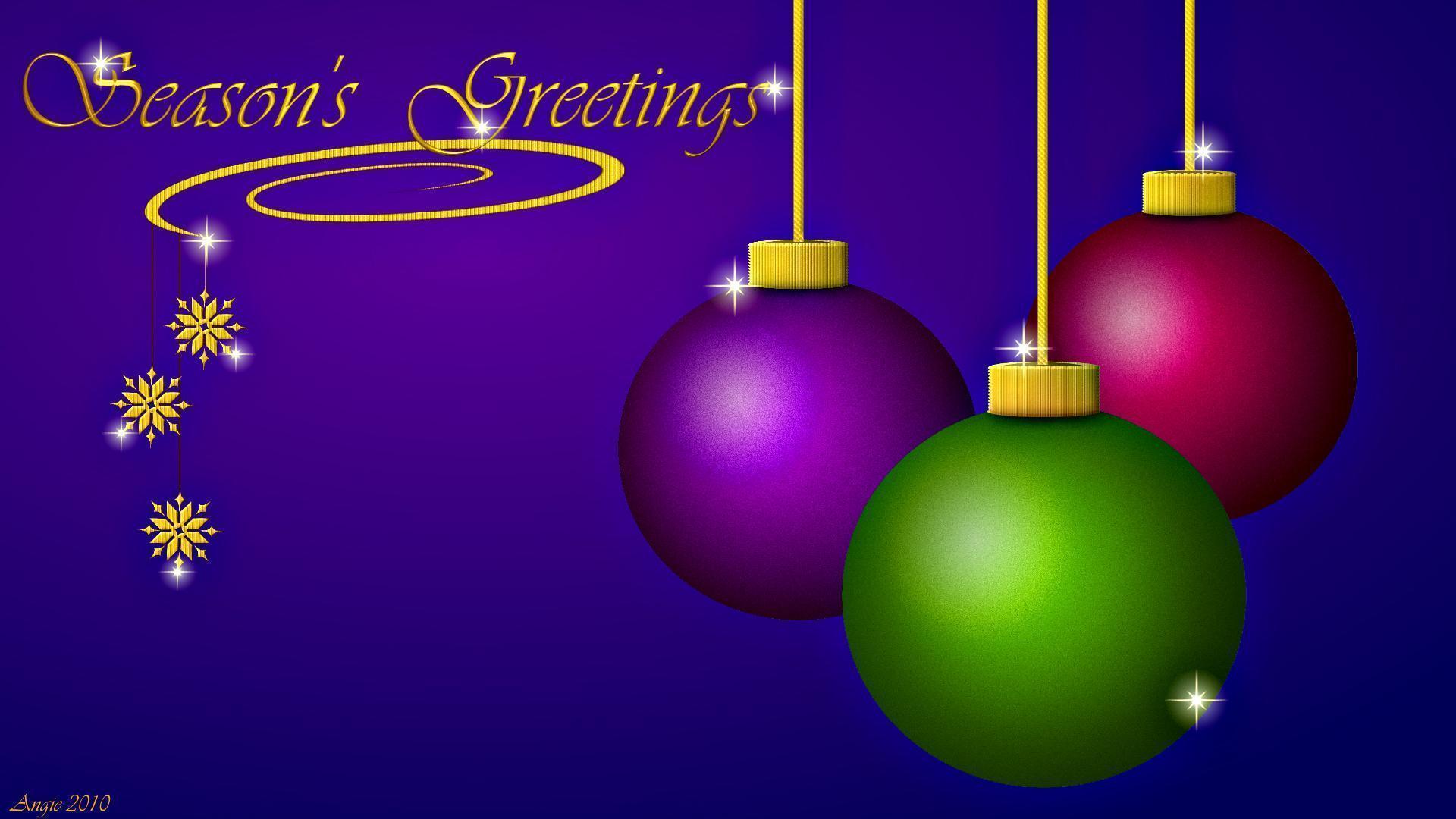 Season&;s Greetings, Desktop and mobile wallpaper