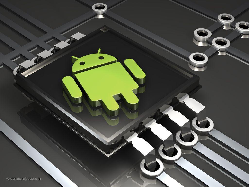Premium Photo | Android operating system logo with 3d smartphone
