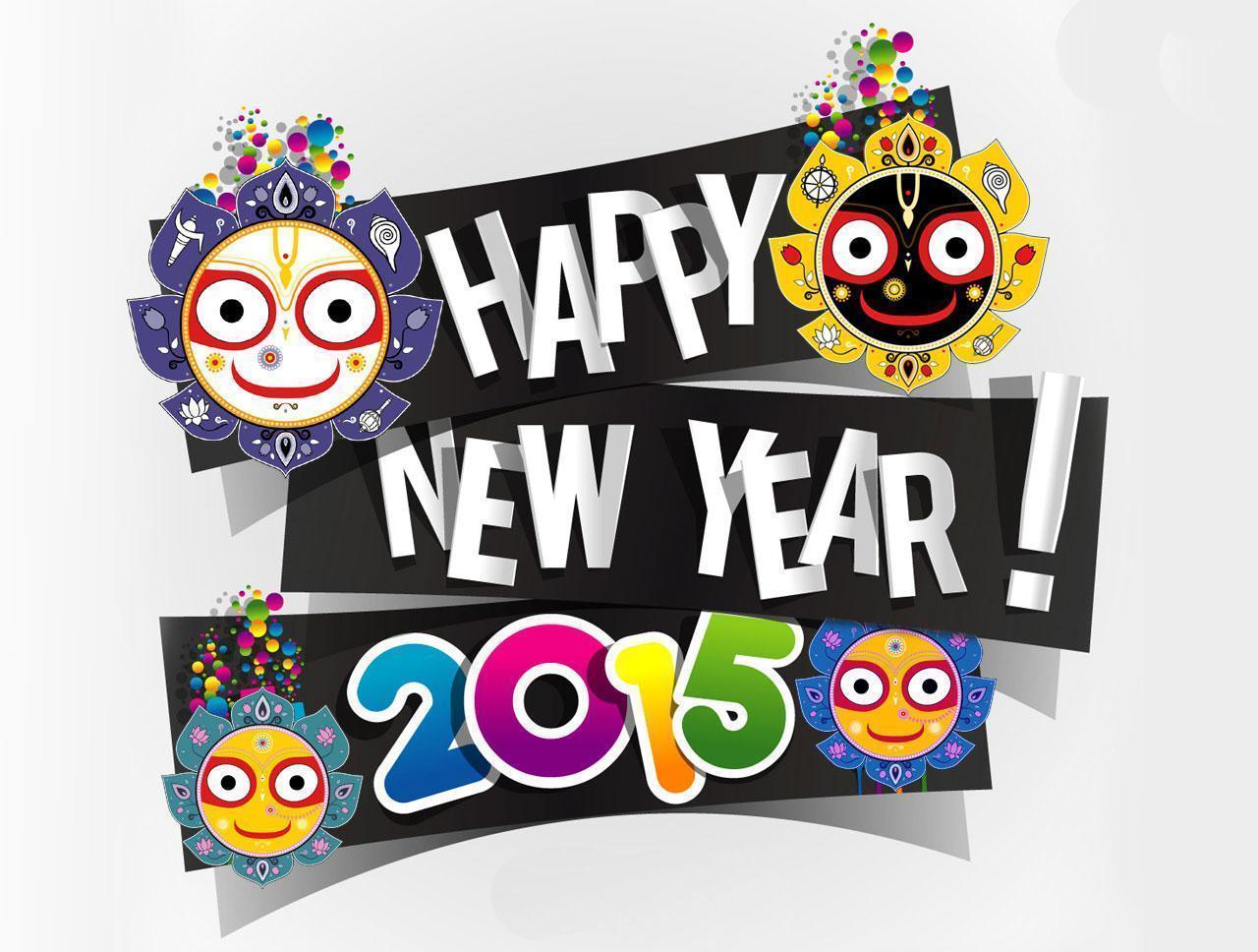 Happy New Year 2015 Festival Fun Wallpaper Bac Wallpaper