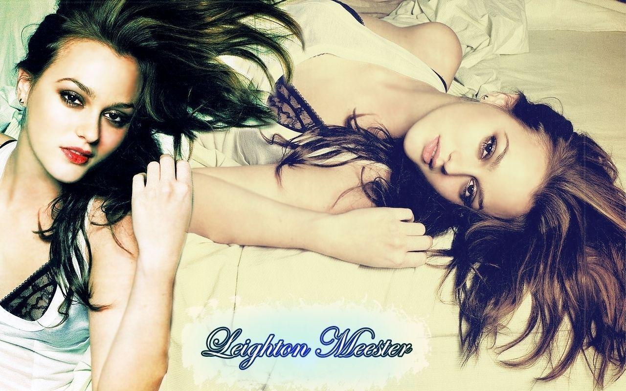 Leighton Meester Wallpaper Wallpaper Inn