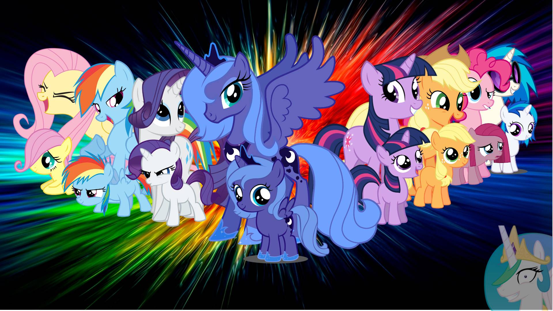 My Little Pony HD Wallpaper Little Pony Friendship is Magic