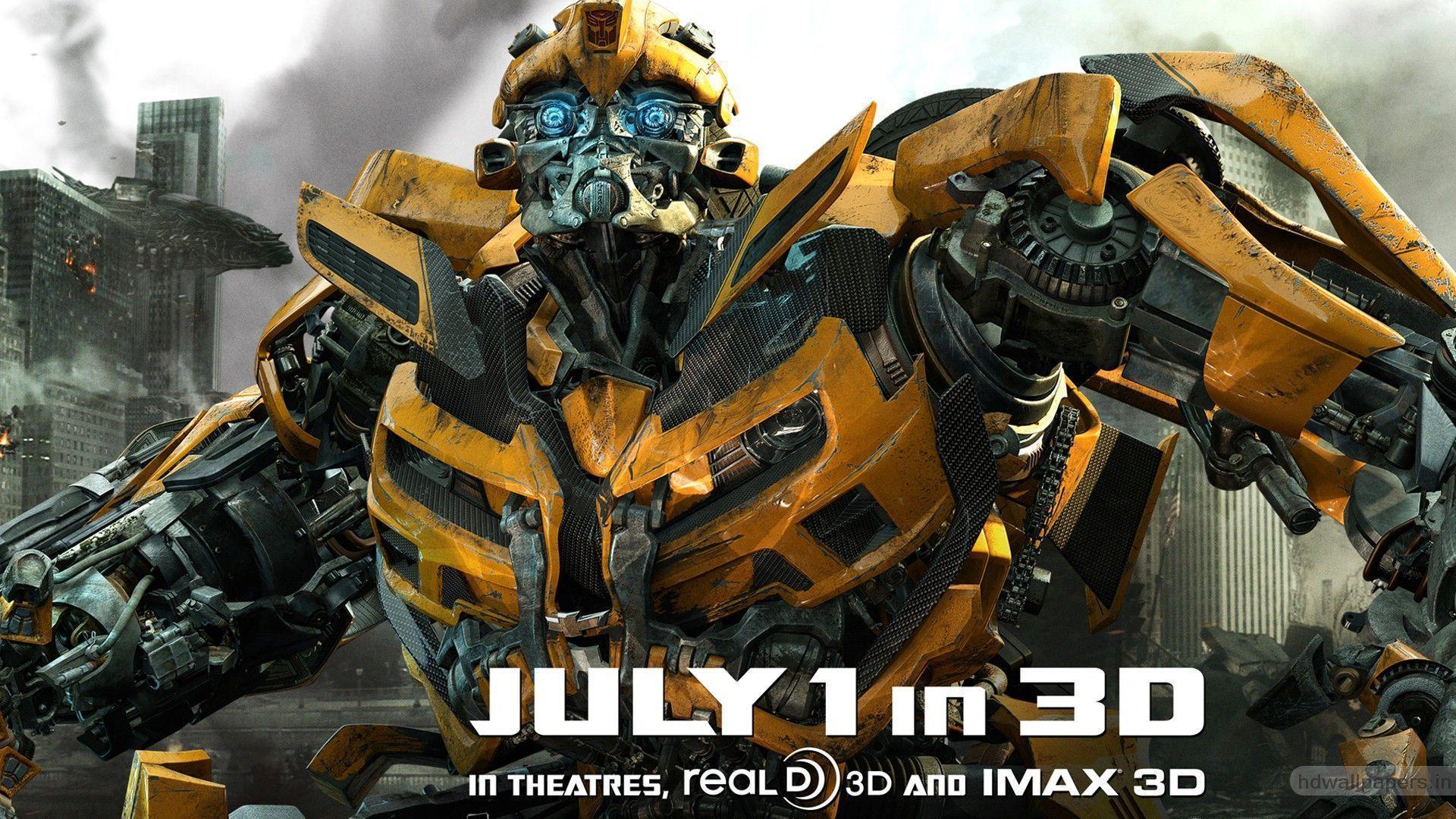 Bumblebee in New Transformers 3 Wallpaper