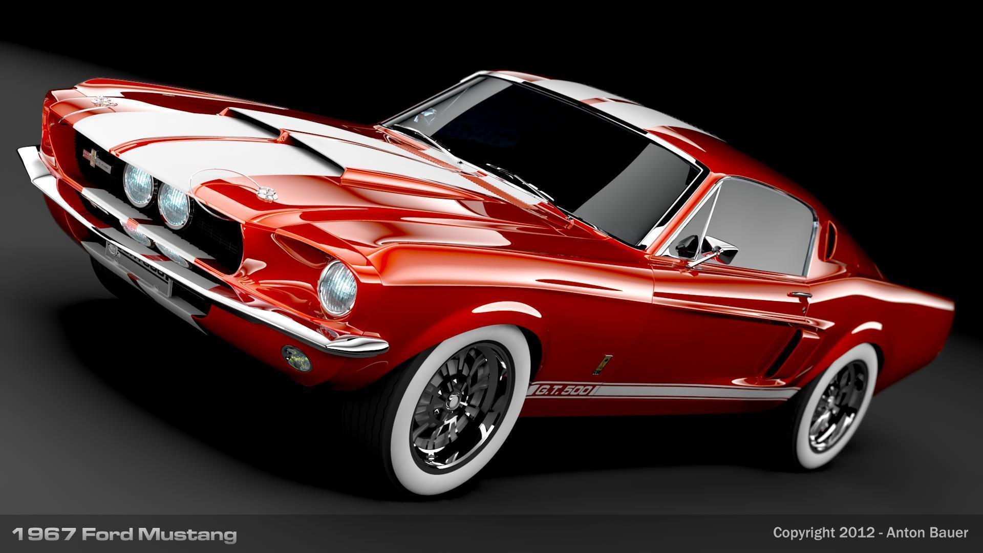 image For > Mustang 1967 Wallpaper