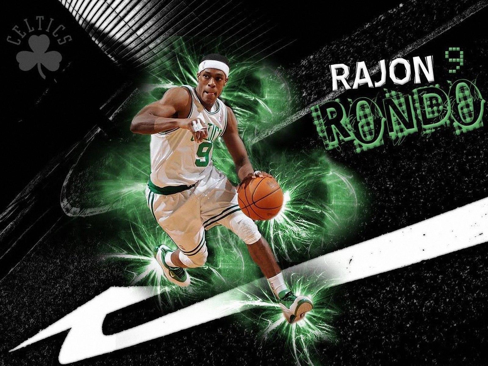Download Sacramento Kings Rajon Rondo Focus Shot Wallpaper