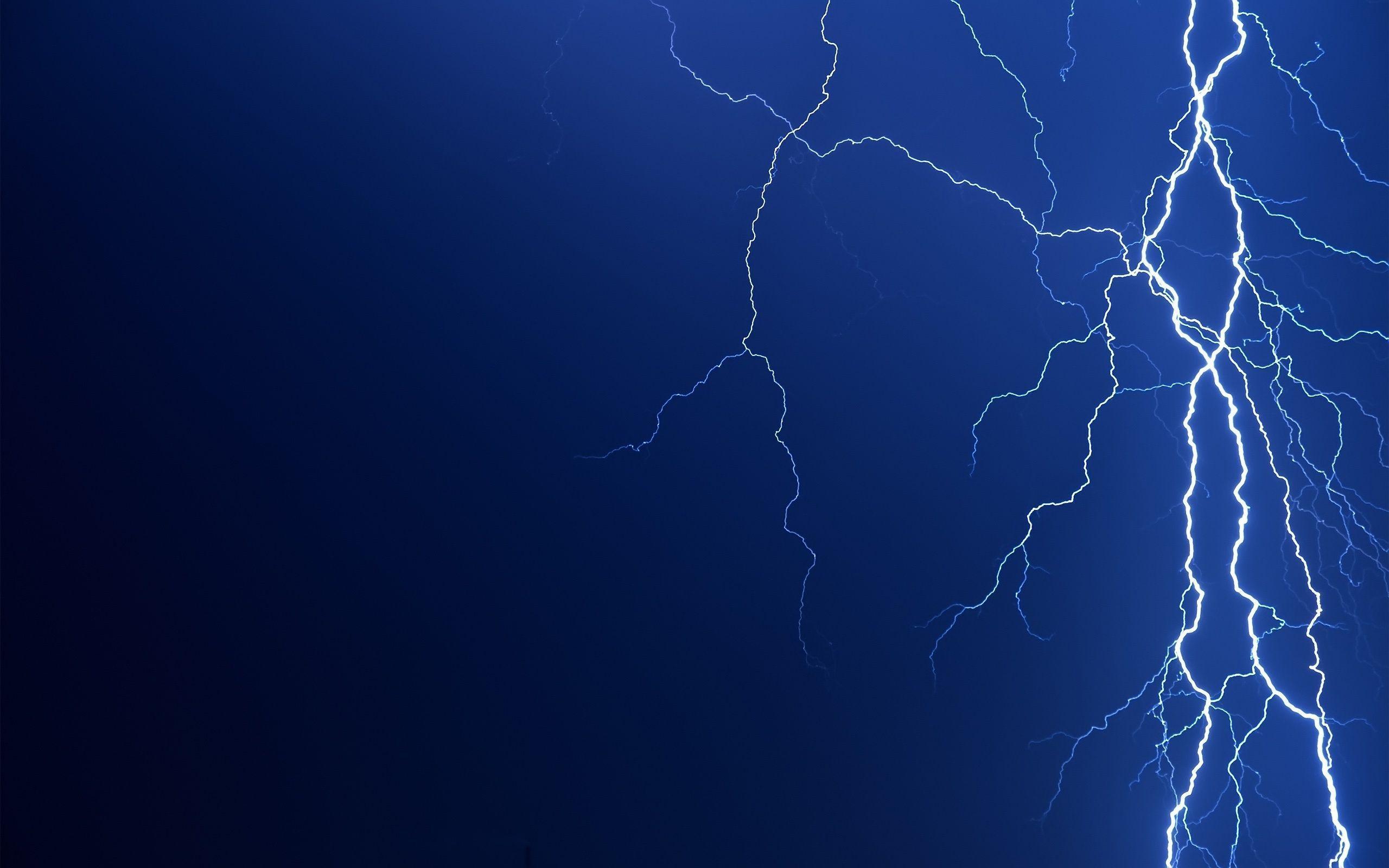 Lightning Bolts Background