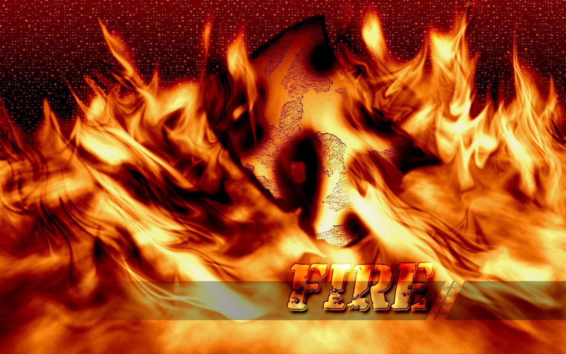 Fire Full HD desktop PC and Mac wallpaper