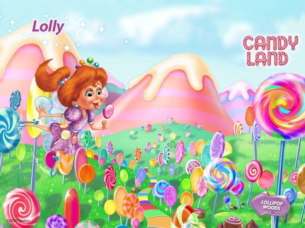 Candy Land image Candy Land Lolly HD wallpaper and background
