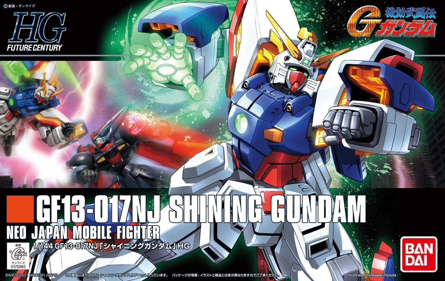 BOX ART: HGFC 1 144 GF13 017NJ Shining Gundam, Wallpaper Size