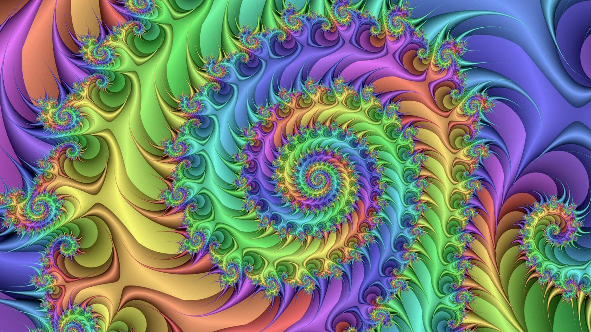 High Resolution Trippy Background and Wallpaper