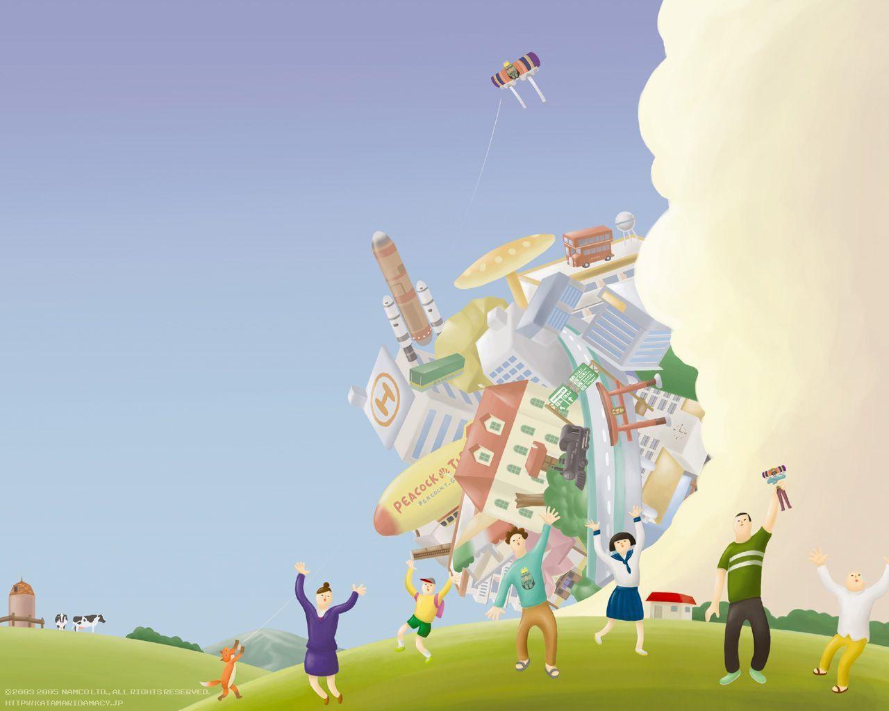 Katamari Damacy Wallpaper