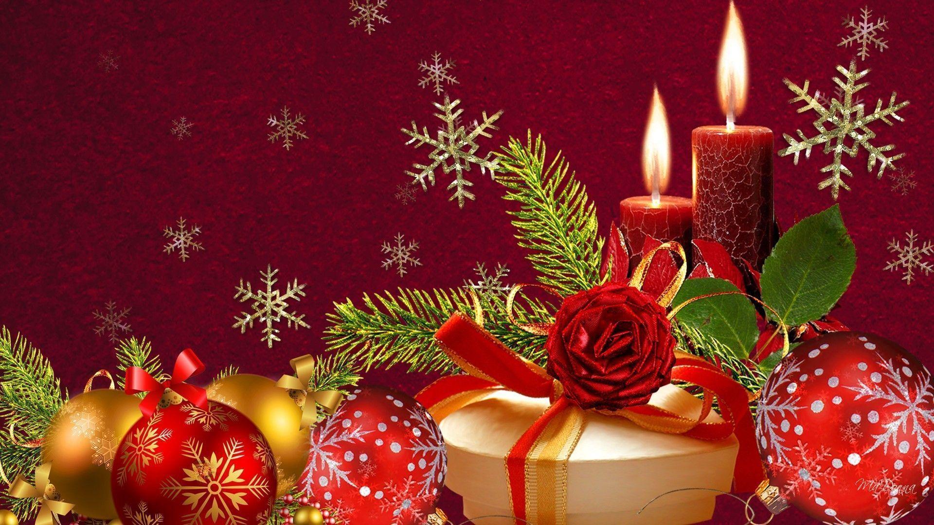 Xmas Stuff For > Red Christmas Background