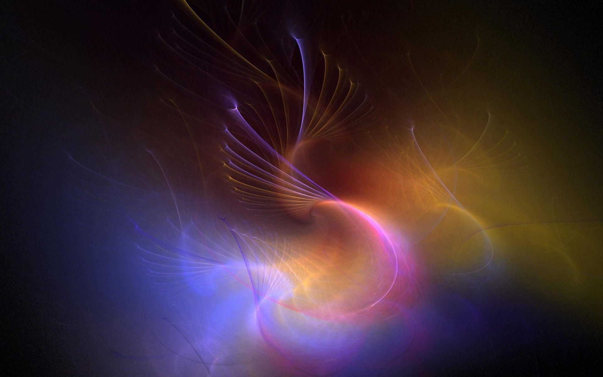 Swirly Abstract HD Wide Wallpaper