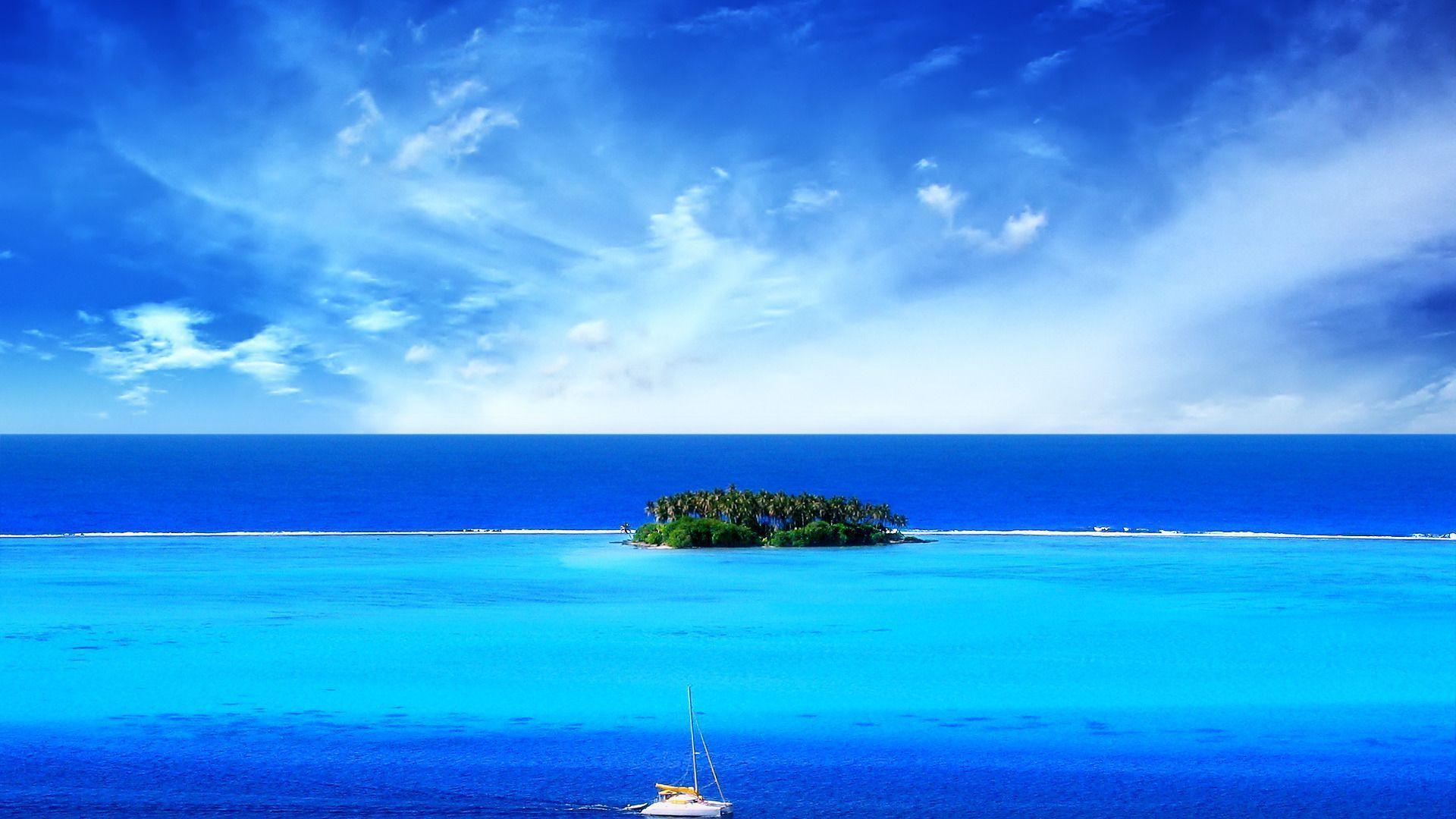 Hd Perfect Isl On Outer Reef Wallpaper Download Free 1920x1080PX