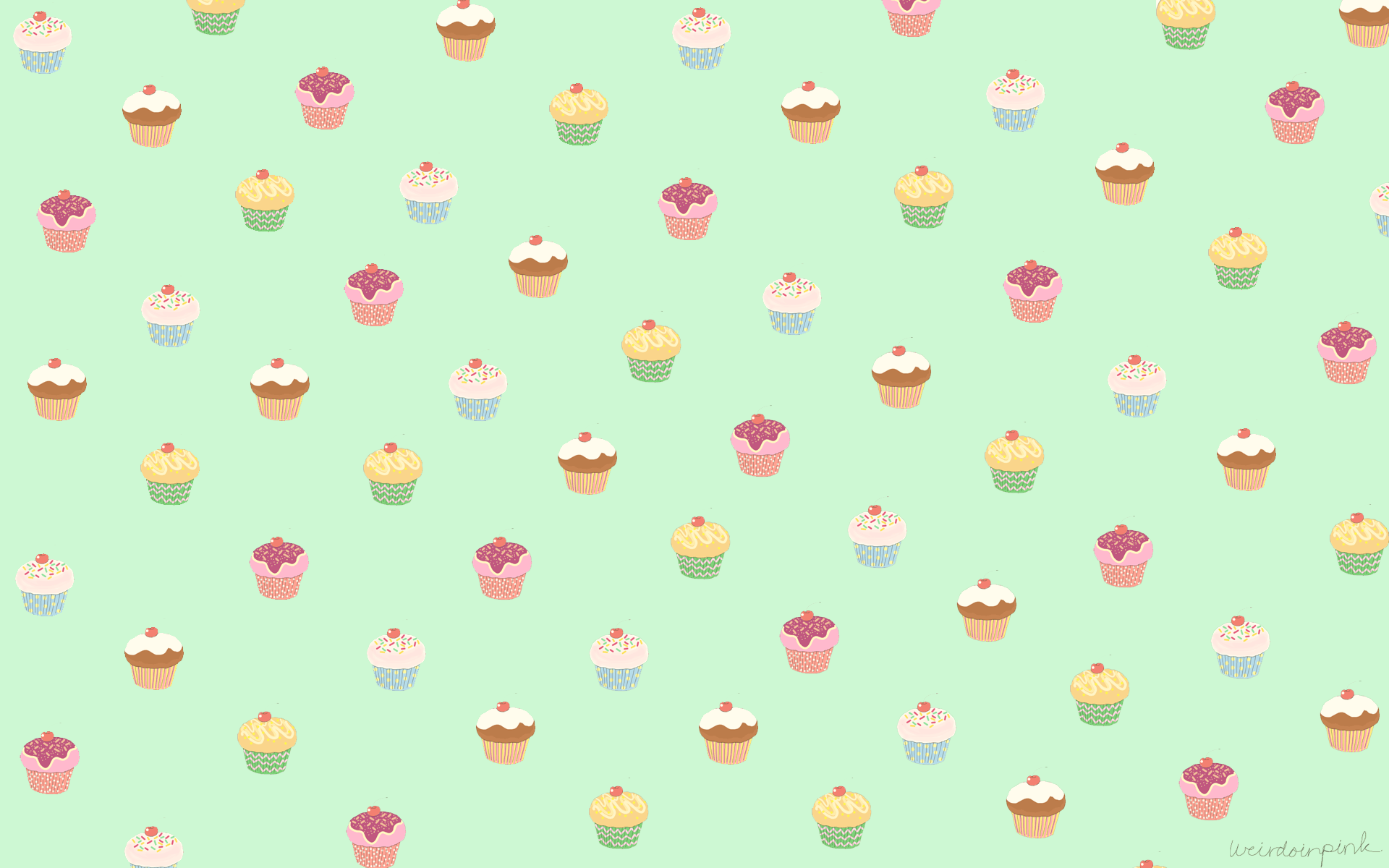 Wallpapers For > Cupcake Desktop Wallpapers
