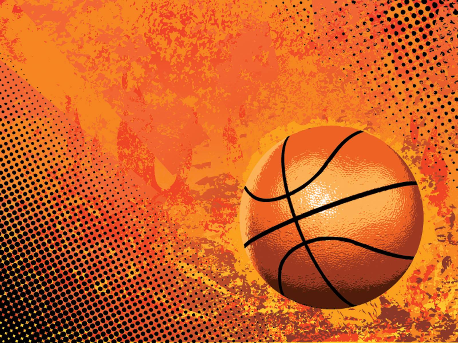 Basketball Sports Background for Powerpoint Presentations