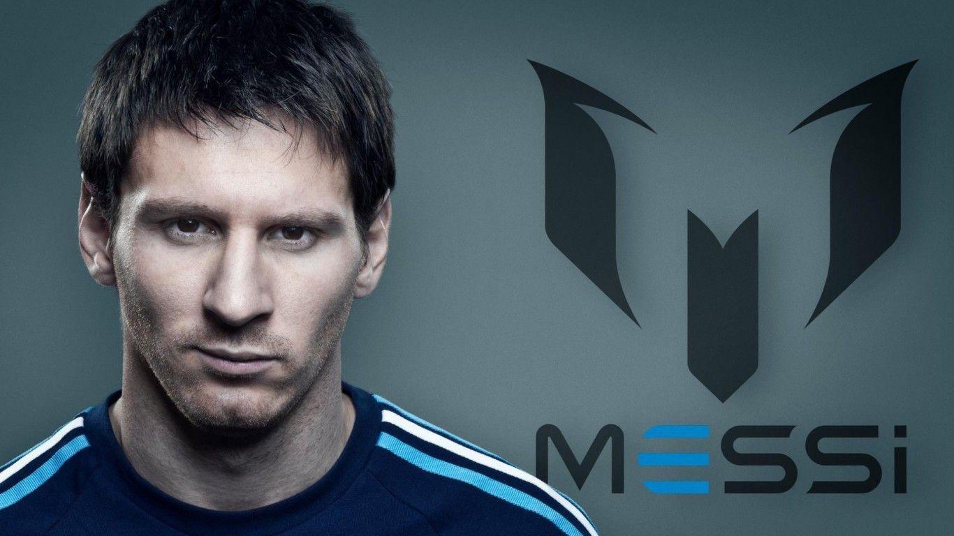 Messi Logo Wallpaper Wide or HD. Male Celebrities Wallpaper