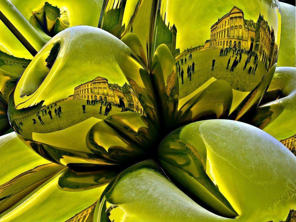 Jeff Koons Balloon Flower Picture to pin