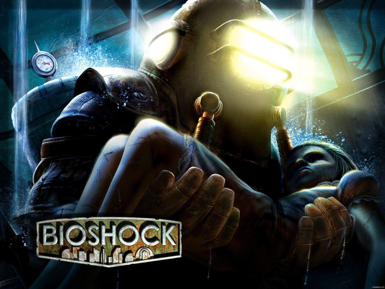 image For > Big Daddy Poster Bioshock