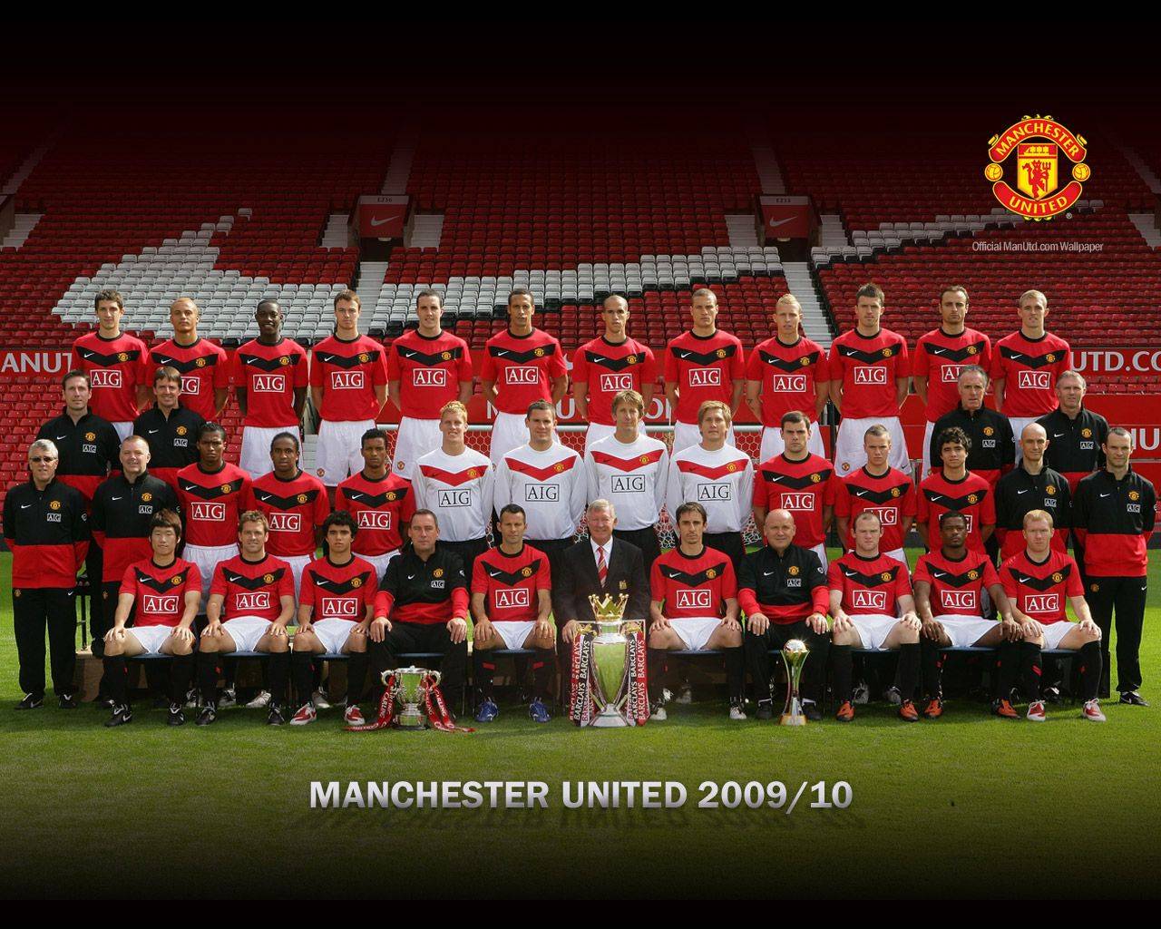 Manchester United Team Wallpaper FootBall HD Wallpaper