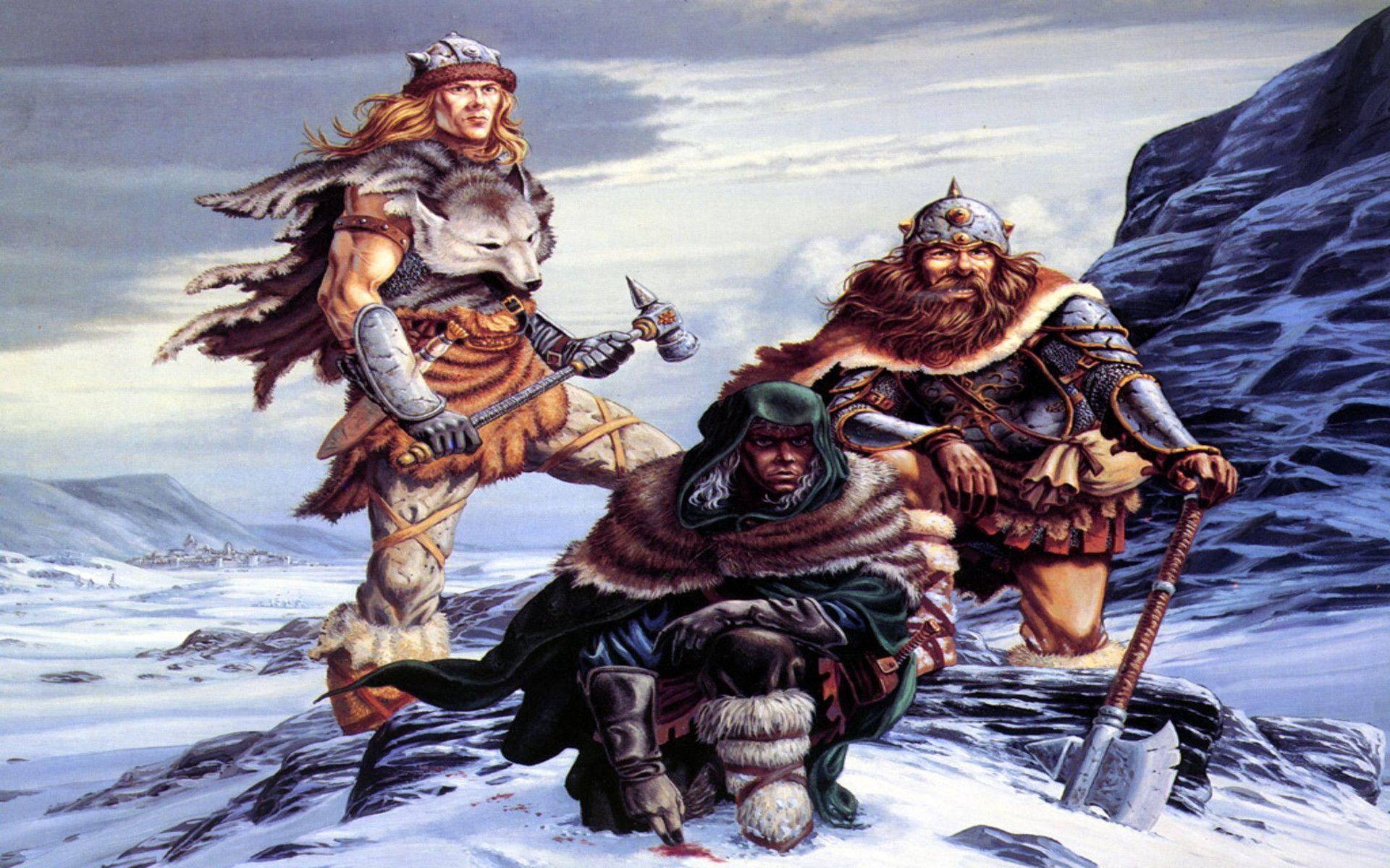 Heroes From Forgotten Realms free background