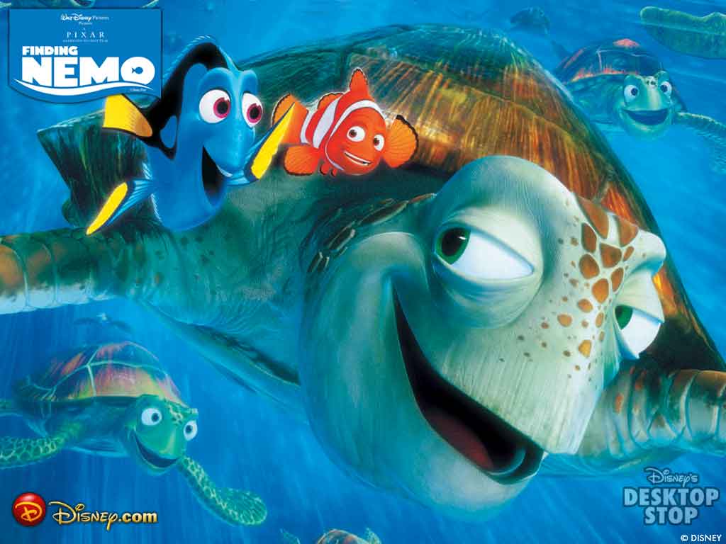 Kids N Fun. Wallpaper Finding Nemo