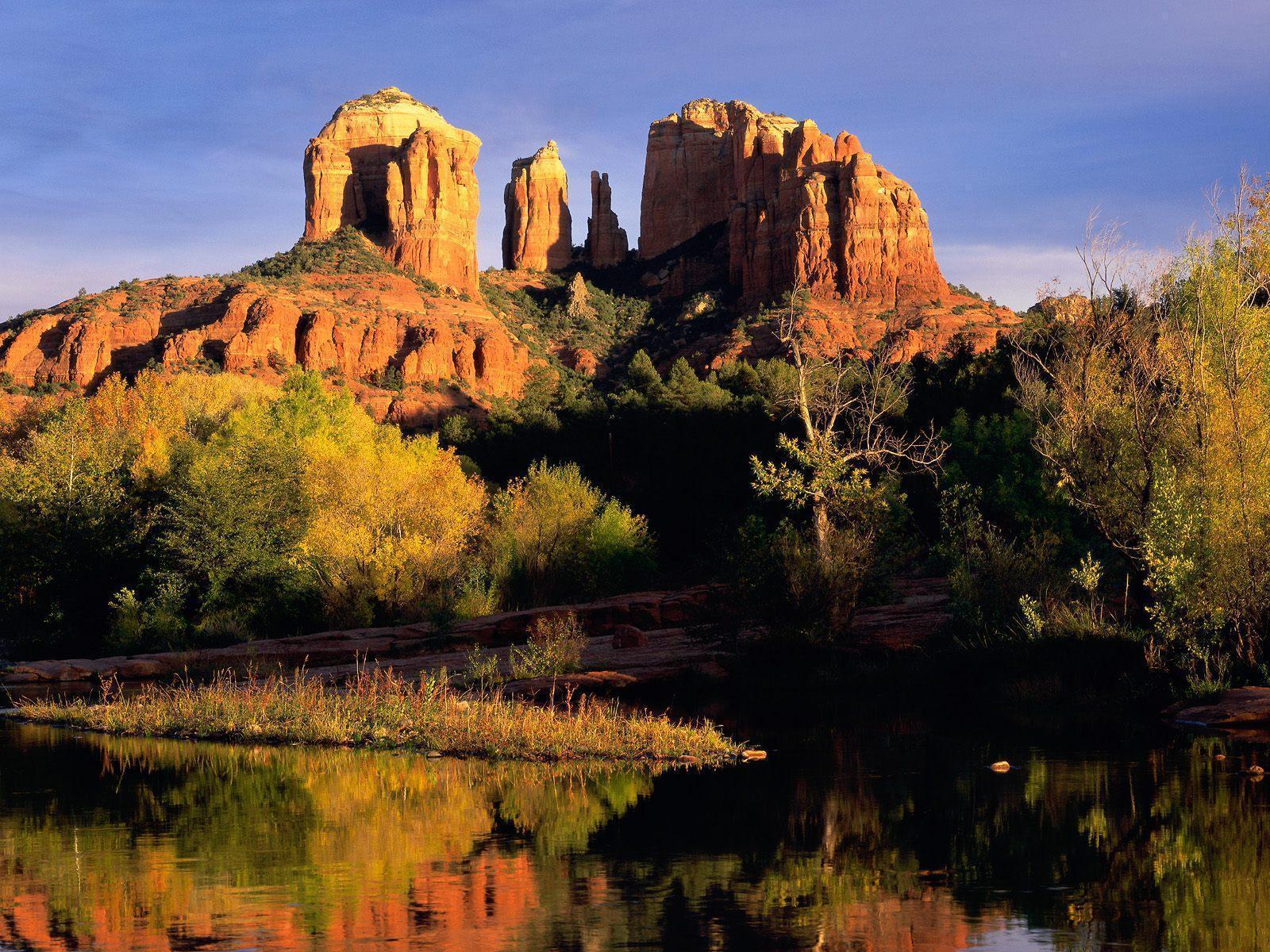 Cathedral rock Sedona Arizona free desktop background