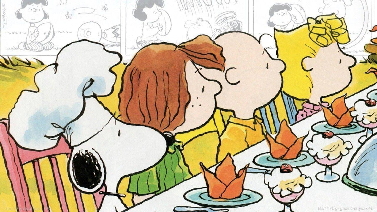 Charlie Brown Thanksgiving Cartoon Image