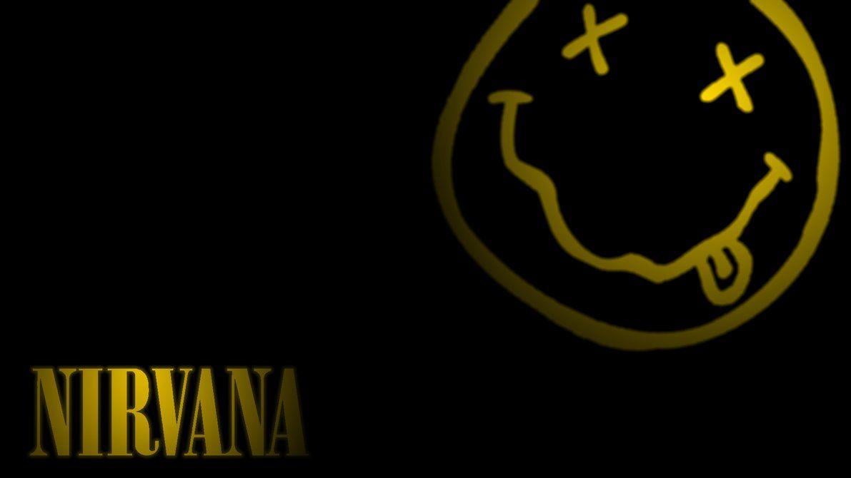 Nirvana Wallpaper Smiley Logo