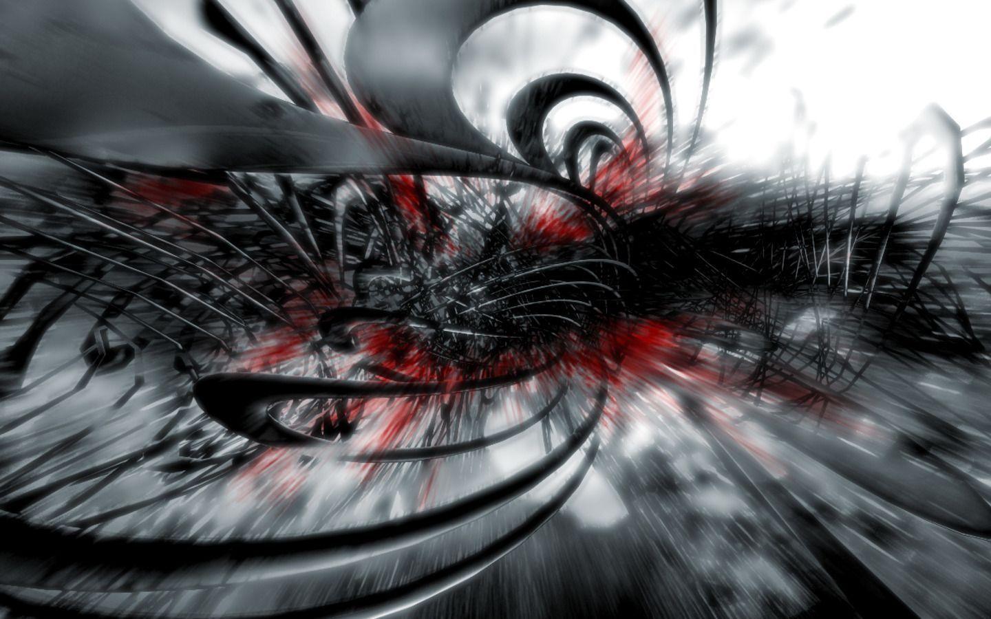 Wallpapers For > Red Black And White Abstract Backgrounds