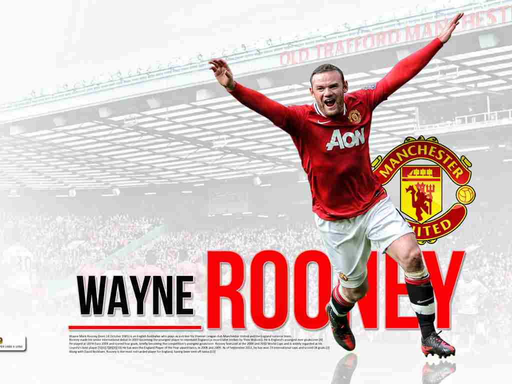 Wayne Rooney Widescreen Desktop Wallpaper Powericare.com
