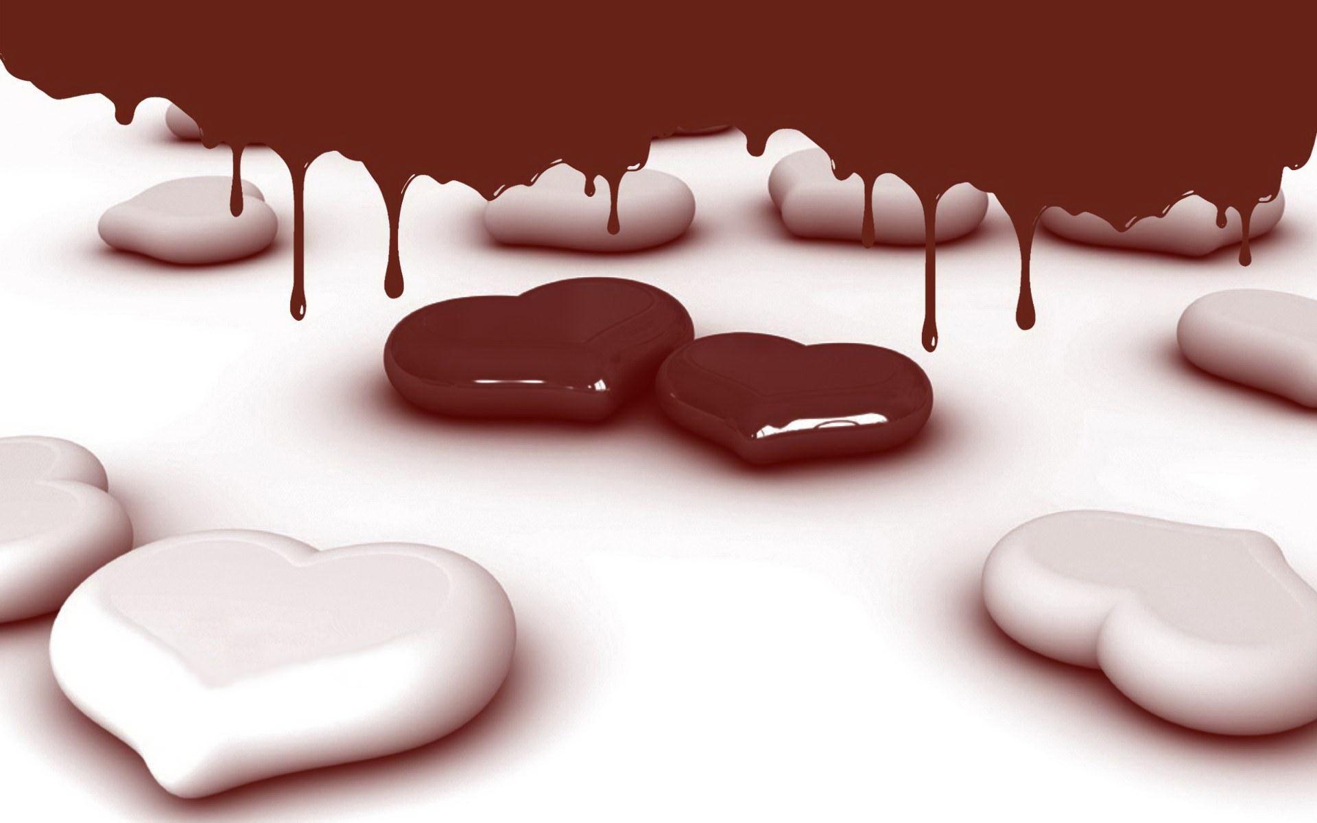 Chocolate Love Wallpaper