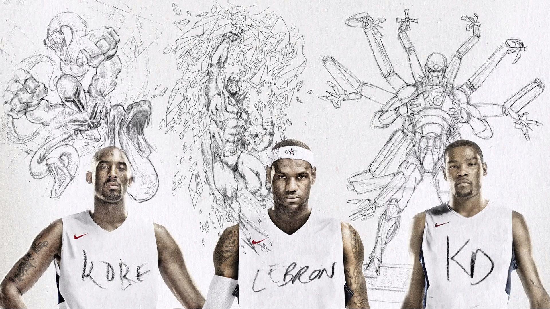 Pix For > Cool Nike Basketball Wallpaper