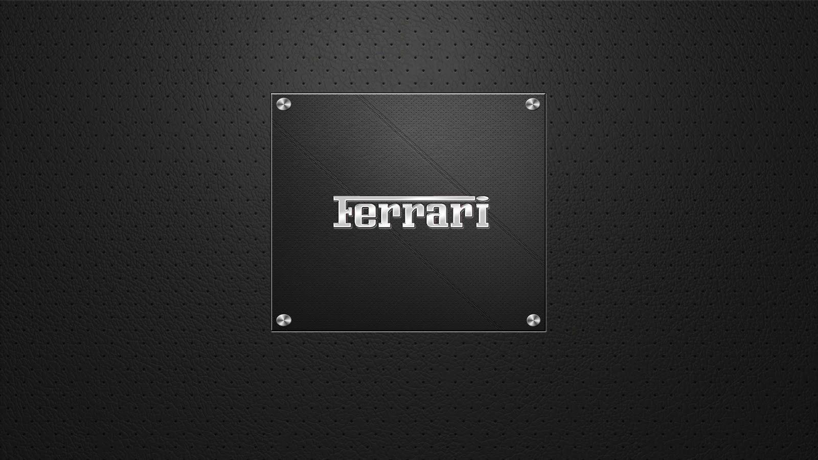 Wallpaper Ferrari Logo Wallpaper 1600x900PX Logos Wallpaper