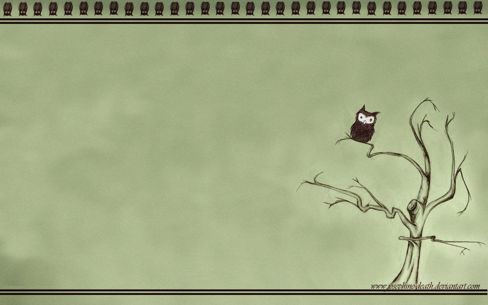 owl computer background