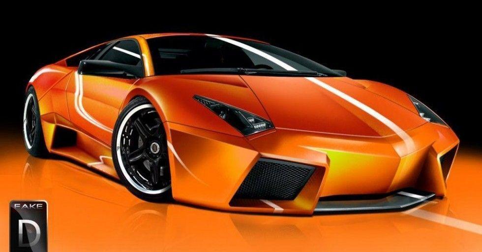 Original Lamborghini Reventon Orange Wallpaper HD 980x513PX